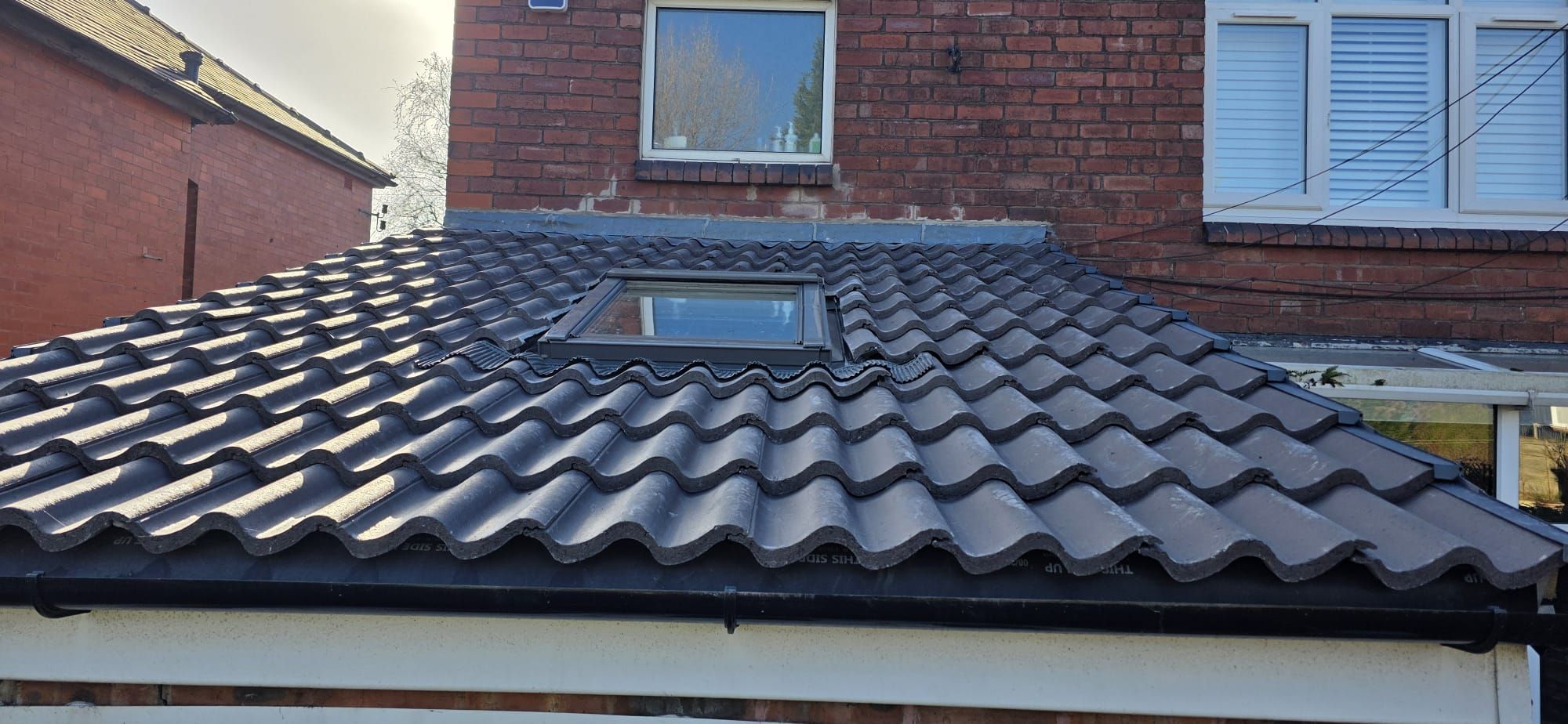 B and A Roofing - Completed roof
